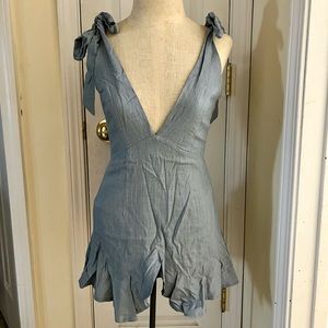 Blush Boutique Denim Romper